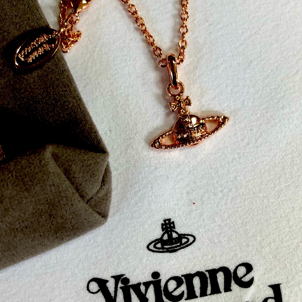 Vivienne Westwood mini orb pendant necklace